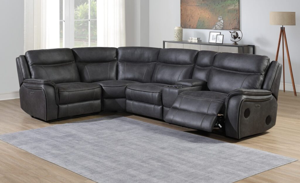 Electric Reclining 5 Seater Corner Sofa Comfort Meets Style